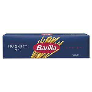 Barilla Nudeln/Saucen versch. Sorten, z.B. Spaghetti n.5 500g 1,18€, 1,06€ mit Sparabo - Prime