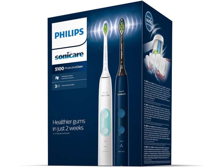 Philips Sonicare 5100 ProtectiveClean Doppelpack für 125,90€ (statt 169€)