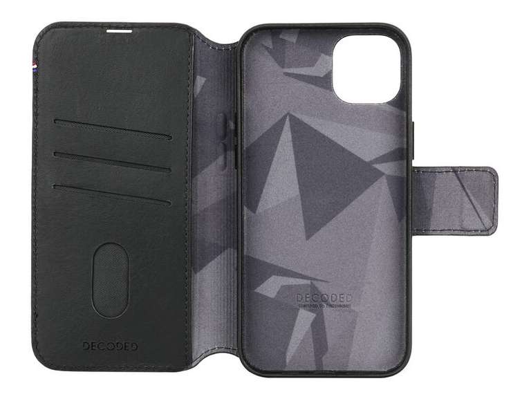 [Gravis Abholpreis] iPhone 15 Decoded Detachable Wallet Leder / Recycled Plastic Cover