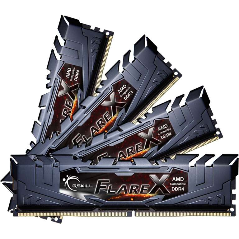 G.Skill Flare X 32GB Kit DDR4-3200 CL14 (F4-3200C14Q-32GFX)