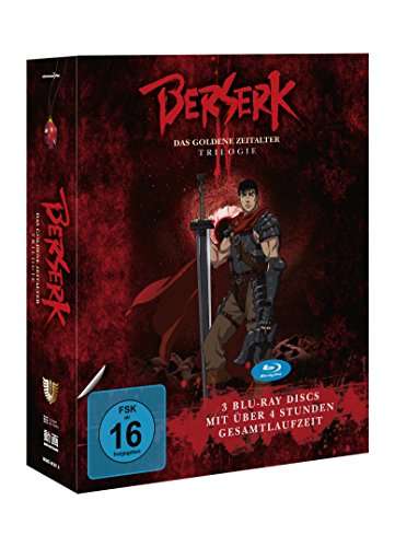 Berserk - Das goldene Zeitalter - Trilogie [Blu-ray]