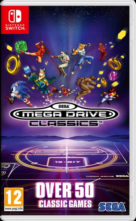 SEGA Mega Drive Classics Collection für Nintendo Switch (51x 16Bit Retro Games)