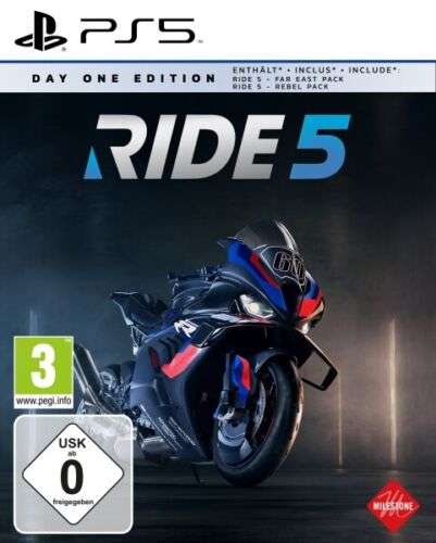 RIDE 5 Day One Edition | deutsch | USK | PS5 Playstation 5 | NEU
