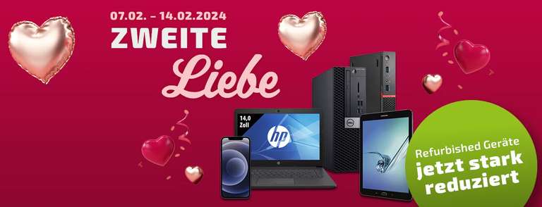 AfB Valentins-Aktion: Diverse Angebote für gebrauchte Laptops & PCs
