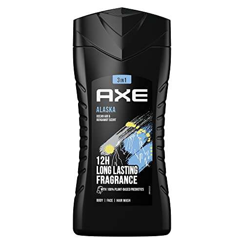(Prime Spar-Abo) Axe 3-in-1 Duschgel & Shampoo Alaska oder Anti-Hangover 1x 250ml