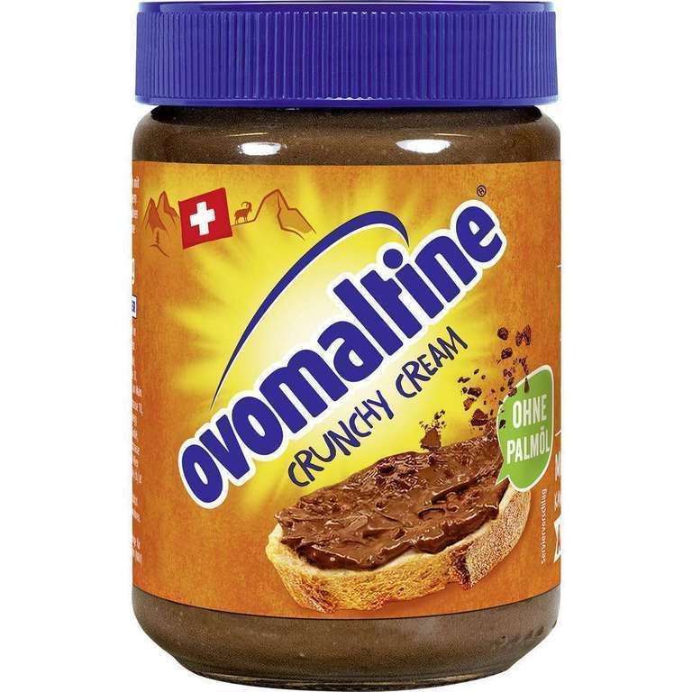 [REWE] Ovomaltine Crunchy Cream 380g für 2,49€ (Angebot + Coupon) - bundesweit