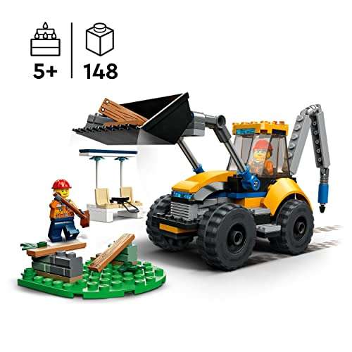 [Prime] LEGO 60385 City Radlader Baufahrzeug, mit Coupon 1,40 Euro günstiger