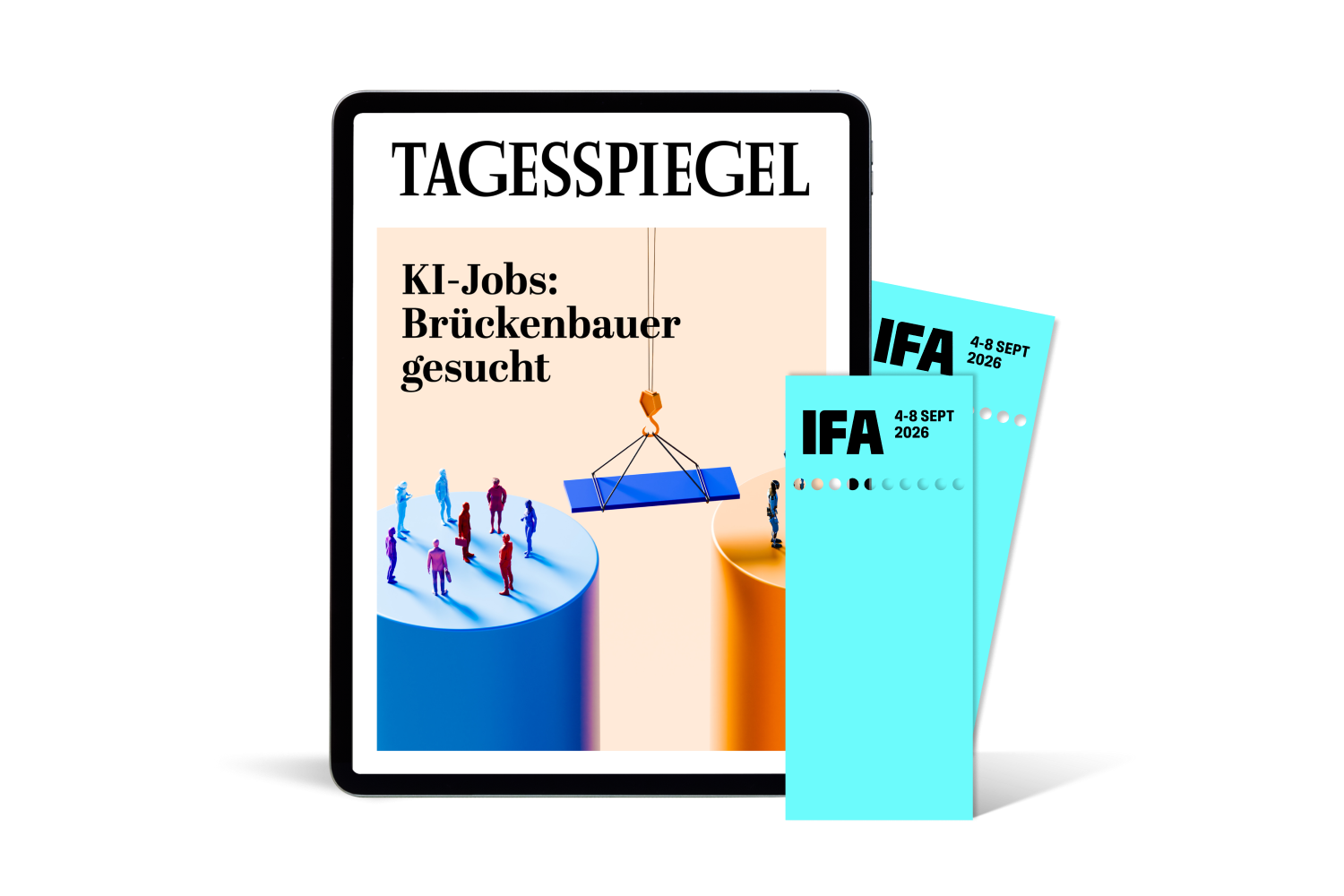 Mit dem Tagesspiegel gratis auf die IFA (Die ersten 500 Besteller)