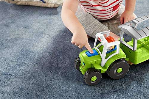 Amazon Prime Fisher Price Gtm07 Little People Traktor Zum Schieben Musikalischer Traktor Fur Kleinkinder Und Vorschulkinder Ab 1 Jahr Mydealz