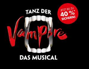 Bis zu 40% beim Musical Tanz der Vampire