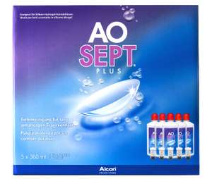 Alcon AOSEPT PLUS 5er Set (Peroxid-System Kontaktlinsen)