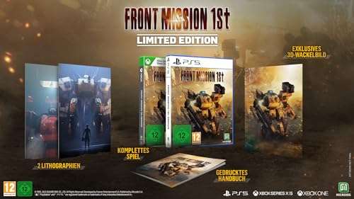 Front Mission 1St: Remake - Limited Edition (enthält: 3D-Wackelbild, 2 Lithographien, gedrucktes Handbuch)