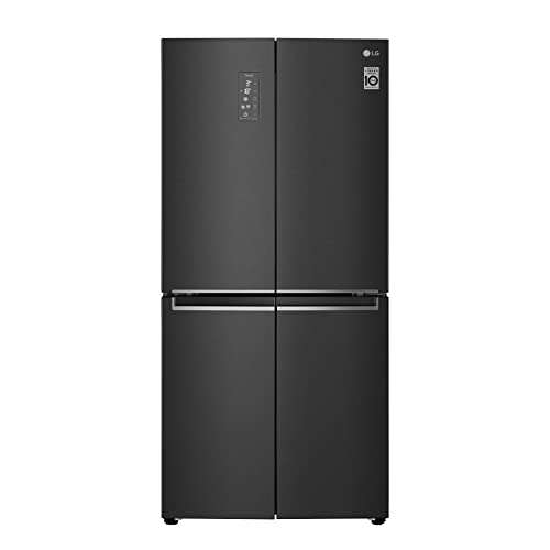 [Prime Day Angebot] LG Electronics Slim Multi Door GMB844MC4E mit LINEAR Cooling - nur 83,5cm breit | 530 Liter Kapazität | Matte Black