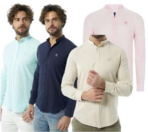 3x verschiedene Button-Down-Hemden Slim Fit im Auden Cavill-Ausverkauf (teilweise bis 3XL),