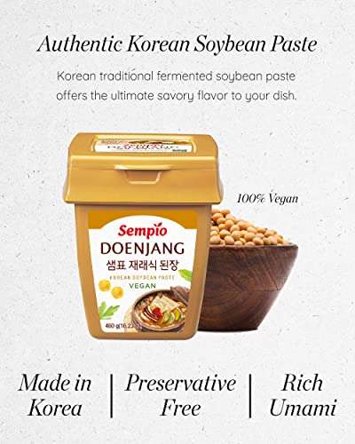 [PRIME/Sparabo] Sempio Doenjang Soybean Paste 460g (Koreanische Sojabohnenpaste)