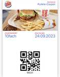 [Payback] 10fach Punkte bei Burger King auf Getränke und Speisen ab 2€ | gültig bis 24.09.2023