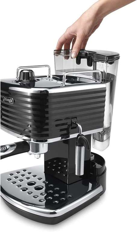 [Lidl / Online] DeLonghi ECZ 351.BK Scultura Espressomaschine | schwarz oder weiß | Beheizte Tassenabstellfläche | Pumpendruck: 15 bar