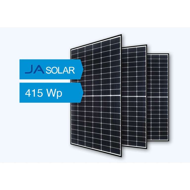 [Risto-Shop] PV Modul JA Solar JAM54S30-415/MR (11BB) 415Wp schwarzer Rahmen