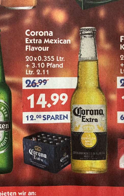 [Hol Ab] Corona Extra Mexican Flavour Flaschenbier