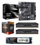 [DAMN! Mindfactory 0-6 Uhr] AMD Upgrade-Bundle: Ryzen 5600G, ASRock B450M Pro4 R2.0, 4x8GB DDR4, 512GB M.2 TLC