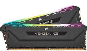 Corsair DIMM 32 GB DDR4-3600 Kit, Arbeitsspeicher (schwarz, CMH32GX4M2D3600C18, Vengeance RGB PRO SL)