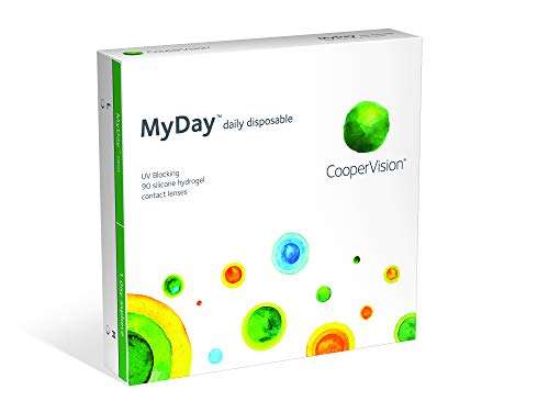 MyDay daily disposable (90 Stk.) (Dioptrien: +05.50 / Radius: 8.4 / Durchmesser: 14.2) Tageskontaktlinsen