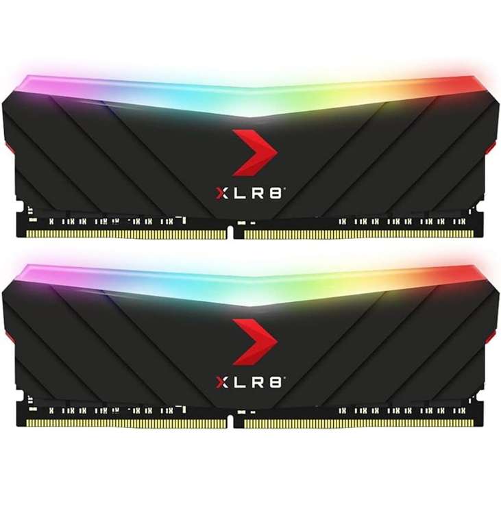 PNY XLR8 Gaming Epic-X RGB DDR4 3600MHz 16GB (2x8GB) RAM Kit of Desktop Memory MD16GK2D4360018XRGB, Versandkostenfrei