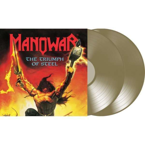 MANOWAR - The Triumph Of Steel (Limited Edition) (Gold Doppel-Vinyl 2LP) (in Deutschland exklusiv für jpc!)