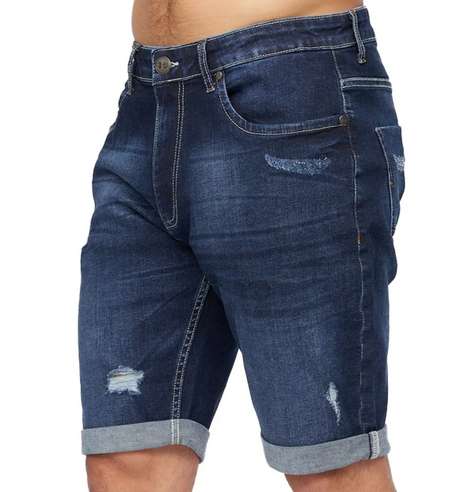 Crosshatch Herren Jeans-Shorts Riptrey für 17,99€ + 5,99€ VSK (98% Baumwolle, 2% Elasthan, 3 Farben verfügbar, Größen 30 bis 40)