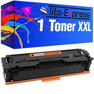 Toner-Kartusche schwarz für HP 203A Color Laserjet Pro M 254 DNW MFP M 281 FW 281 FDW (Prime)