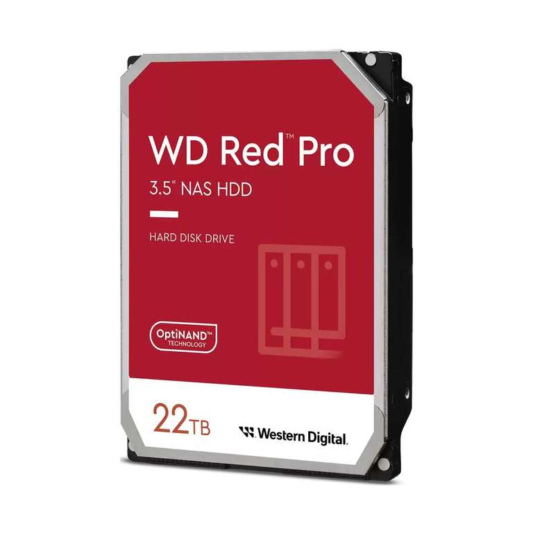 Western Digital WD Red Pro 22TB, SATA, KFGX / WD221KFGX