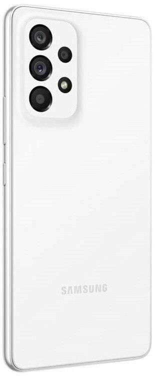 Samsung Galaxy A53 5G Smartphone 6,5 Zoll (16,51 cm) DualSIM 6GB 128GB weiß (B-Ware) (VGP 339€ neu)