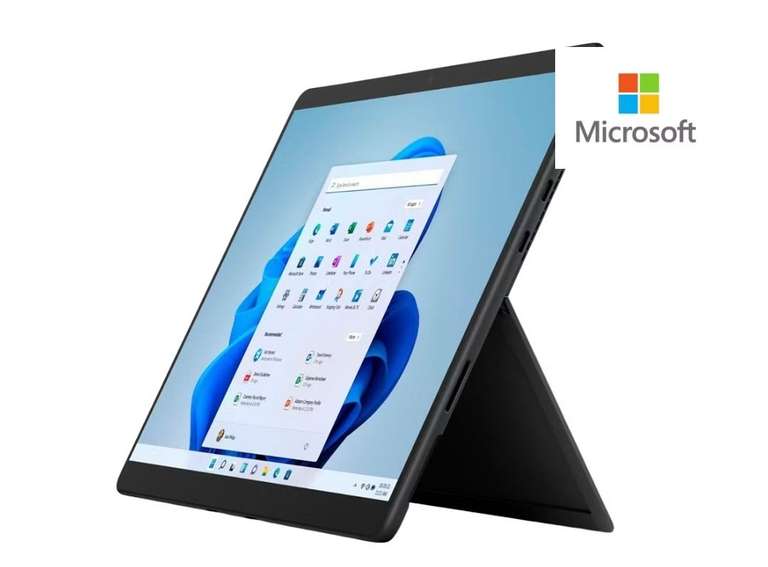 (iBood) Microsoft Surface Pro 8 256 GB 33 cm (13 Zoll) Intel Core i5 8 GB Wi-Fi 6 (802.11ax) Windows 11 Home l MicrosoftCPO Cert refurbished