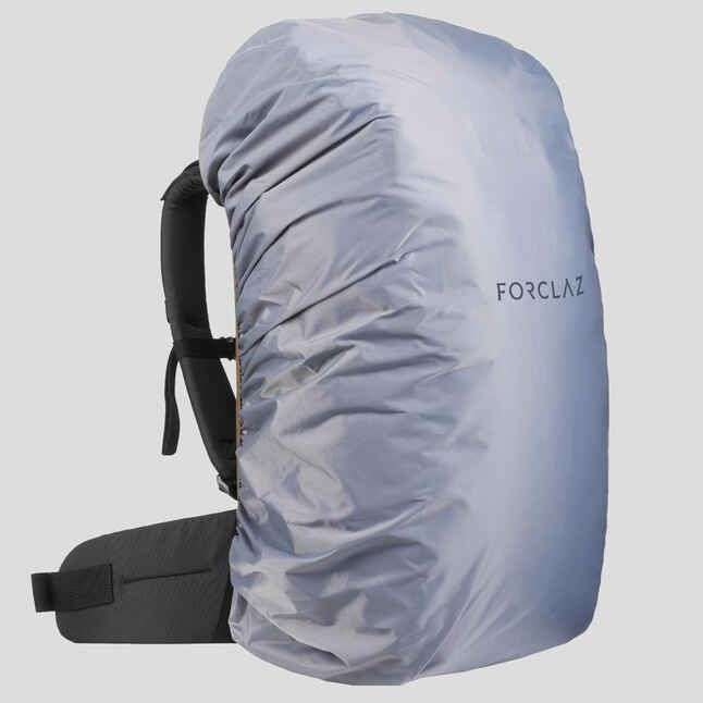 Forclaz Backpacking Rucksack Trekking Travel 100, Volumen 40 Liter, Maße 55×30×25 cm, inkl. Regenhülle