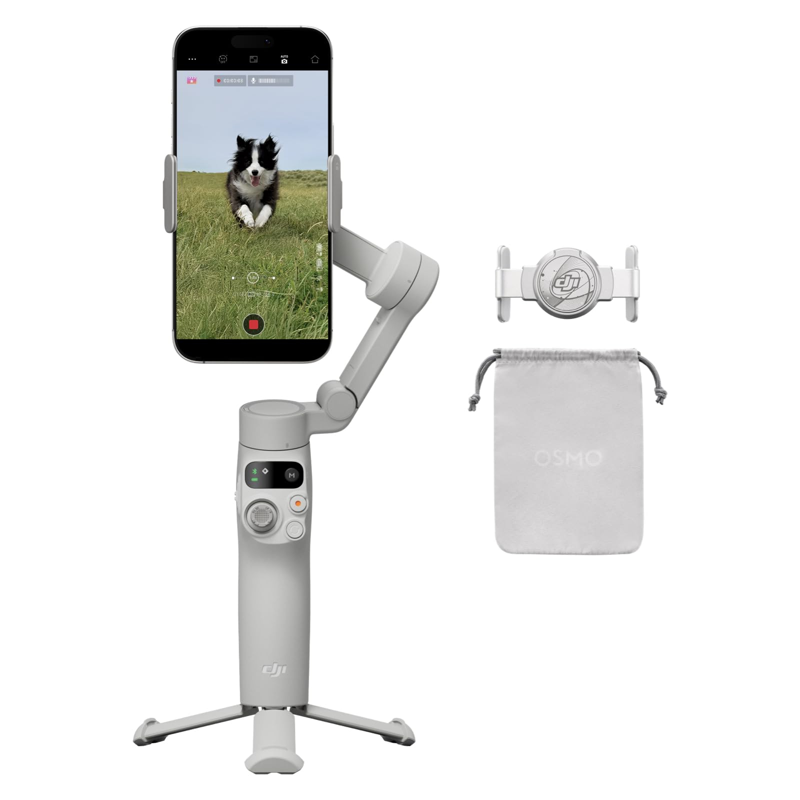 DJI Osmo Mobile 7 / 3-Achsen Smartphone Gimbal Stabilisator/ 10h(3350mAh)/ Faltbar