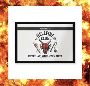 Stranger Things - Fußmatte Hellfire Club 60 x 40 cm
