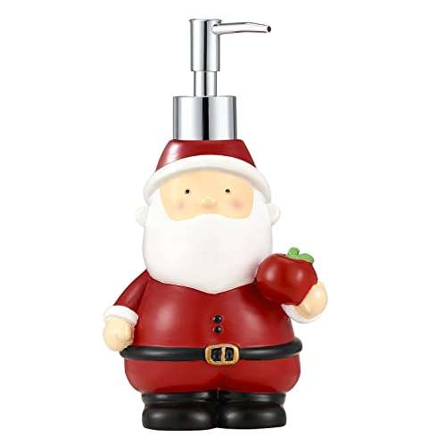Weihnachtsmann,Flüssigseifenspender mit Pumpe für Spülmittel, Shampoo oder Lotion.(Prime)