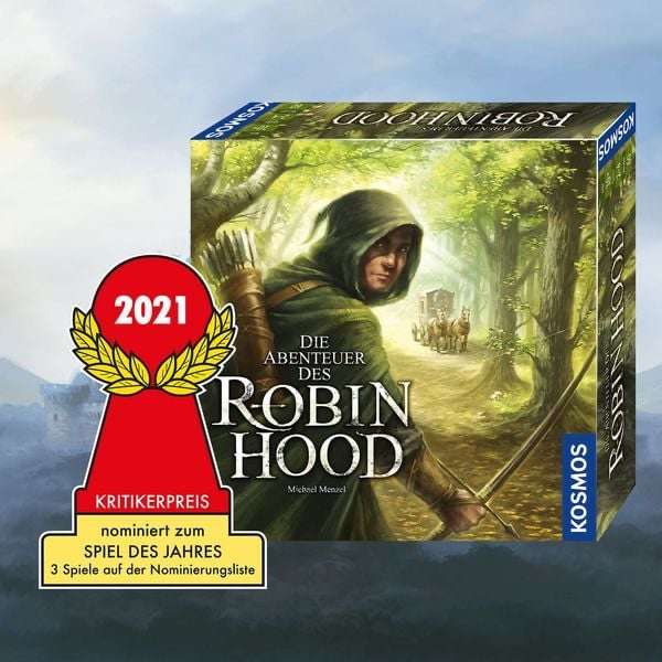 Die Abenteuer des Robin Hood / Kooperatives Brettspiel / nominiert zum Spiel des Jahres / Gesellschaftsspiel / Kosmos / bgg 7.6 [prime]
