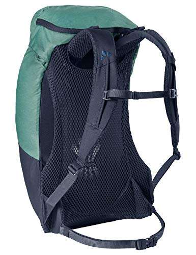 VAUDE Women's Skomer Rucksack 24 in nickel green für 60,50€ | 24 Liter | inkl. Regenhülle | Aeroflex Tragesystem | viele Fächer
