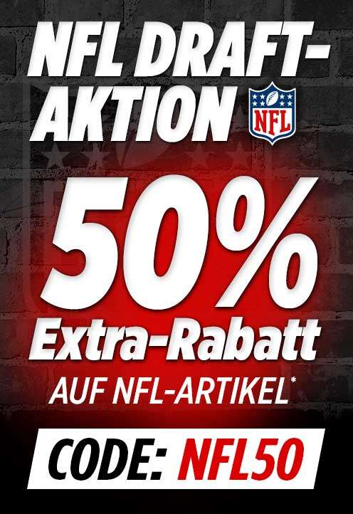 [Bild Shop] NFL 50% auf alles (auch Sale), z.B. Texans Game Jersey für 30€
