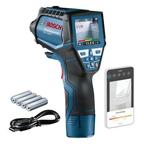 Bosch Professional Infrarot-Thermometer GIS 1000 C (mit App-Funktion