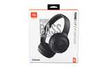 JBL Tune 510BT – Bluetooth Over-Ear Kopfhörer in Schwarz – Faltbare Headphones mit Freisprechfunktion – (Amazon Prime)