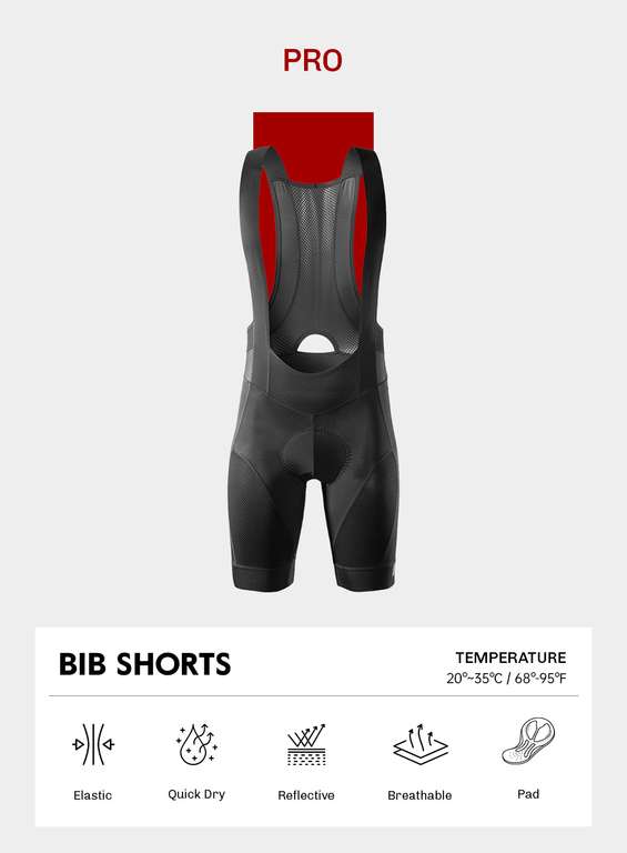 Rion Bib-Shorts Radhose
