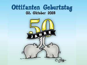 [Lokal Emden] Ottifanten feiern 50 Jahre Geburtstag: OTTO LIVE kostenlos erleben