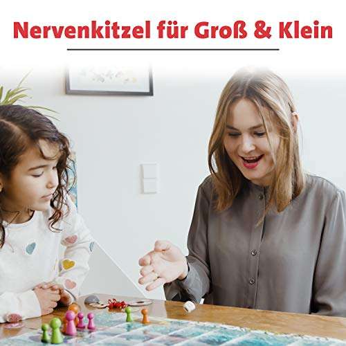 Ravensburger - 20569 - Krasserfall - rasantes Brettspiel für Familien und Kinder - Wettkampf für 2 bis 4 Spieler für 7,99€