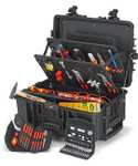 KNIPEX 00 21 37 Werkzeugkoffer "Robust45 Move" Elektro Werkzeug-Trolley | Rollkoffer, Gratis Lieferung für Prime Mitglieder