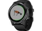GARMIN Vivoactive 4 Smartwatch Edelstahl Silikon,