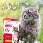 Zecken-Flohband Katze | Wirkt 8 Monate gegen Zecken & Flöhe (Prime)