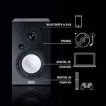 Magnat Multi Monitor 220 | Aktives Lautsprecherset mit aptX Bluetooth, Phono-Eingang und Fernbedienung