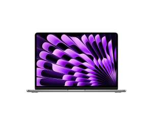 Apple MacBook Air 13,6” 2024, Apple M3 10Core-GPU, 16GB/512GB SSD, 2560x1664 500nits, 2xTB3, Magsafe 3, 1,24kg (Grau/Silber/Gold)